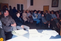 March 1990: Videos evening.