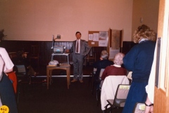 September 1990: Parish Package Lectures. David Eddershaw.