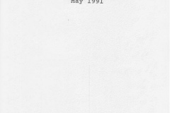 September 1990: Parish Package Lectures. David Edderslaw.