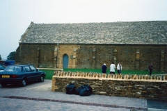September 1991 Visit to the opening of Swalcliffe Barn. Ruth Kirby, Kay Davies, Audrey Martin. Photograph taken by Mary Jones.