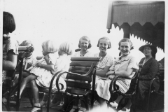 c. 1930 Beryl Wood, Hilarie Hopes, Nancy Hawtin.