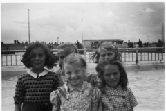 Back row: Ruby Hazell, Jill Simson and Dorothy Chilton.Front row: Joy Chilton and Jenny Read.