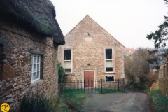 March 1989 Primitive Methodist Chapel. Photograph taken by a pupil of Middle Barton School when pupils were making a record of some of the buildings in Middle Barton.
