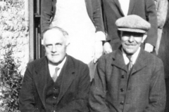 1930s At the chapel in Chipping Norton. Back: Gladys Hudson, Mrs. Townsend, Ada Longford. Front: George Kirby, William Langford.