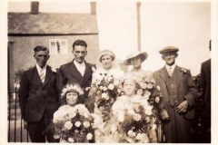 4 September 1937 Wedding of Valentine Gardner and Ethel May Stewart in the Methodist Chapel.