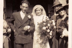 4 September 1937 Wedding of Valentine Gardner and Ethel May Stewart in the Methodist Chapel.
