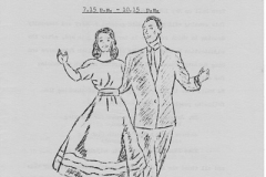 17 February 1964 Area Folk-Dance Festival, Banbury Grammar School.