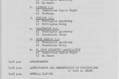 17 February 1964 Area Folk-Dance Festival, Banbury Grammar School.