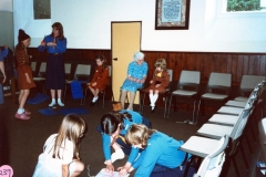 July 1987 Guides and Brownies Open Meeting.