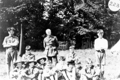 1923 Scouts at Gilwell Park.
