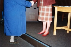 5 December 1989 Presentation of certificates. Bubbles Pratley and Rosemary Pierce.