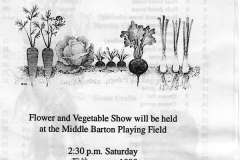 1998 Barton's and District Horticultural Society.
