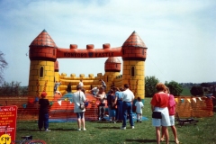 1994 Playgroup May Day Fete. Gillian Wilkins (right, facing).