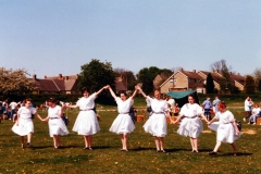 1994 Playgroup May Day Fete. Thessa Madden third from right.