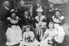 1890 Charles John Eaglestone married Elizabeth Miriam Woodward. The bride came from the Woodstock butcher's family and helped her husband with his business. She signed the bill three months before their son was born.