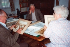 Jack (middle) Irons and Joan Irons.