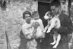1921 Charles and Nellie Eaglestone with daughter, Joan.