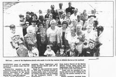 July 26 Oxford Mail article on the Eaglestone re-union.