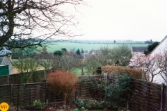 1985 From 11 Enstone Road. View looking south.