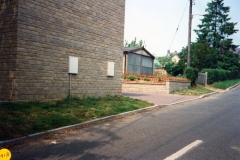1989 House and garage built on the site of the sheds.
