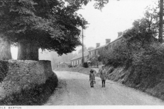 c.1920 Photograph taken for Kirby and Co - Enstone Road looking west from the crossroads.
