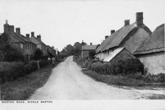 Original Kirby postcards - Worton Road looking north.