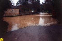 December 1992 Mill Lane ford flood.