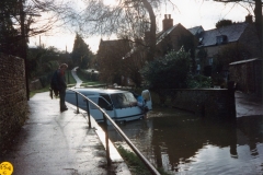 December 1992 Mill Lane ford flood.