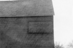 6 Mill Lane, sign at Florence Farley's shop.
