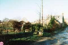 December 1986 6 Mill Lane. Taken from the mill looking north up Mill Lane.