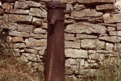 December 1986 Kiddington Road water standpipe, stolen October 1998.