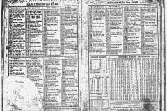 1840s Photocopy of the inside cover of a notebook started by William Finch in the 1840s.