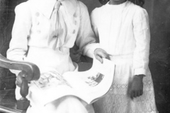 Winifred Ann Kirby (later Humpries) and Mona Alice May Kirby.