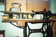 1987 Kirby Tailoring. Machines used by the Kirbys.