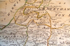 1765 Kitchin and Bowen British Atlas - North Oxfordshire.