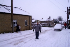 January 2010: Snow North Street. Martin Cox.