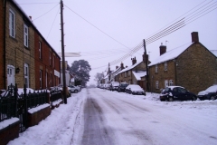 January 2010: Snow North Street.