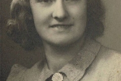 Mary West (nee Houghton) as a young woman.