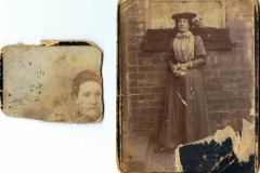 Possibly Aubrey West's mother. No date.