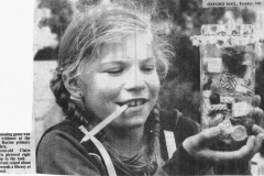 July 1982 Claire Robey School Fund Raising.