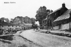 c. 1900 Shop, house and barn belonging to the Luings.