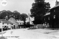 c. 1900 Before the butcher's shop was built.