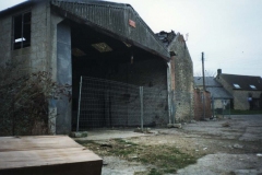 Prior's lorry yard before building the new houses.