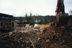 Prior's lorry yard before building the new houses.