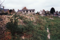 Demolition of lorry yard and cottages on North Street.