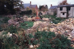 Demolition of lorry yard and cottages on North Street.