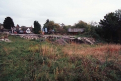 Demolition of lorry yard and cottages on North Street.
