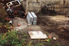 Demolition of lorry yard and cottages on North Street.