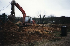 Demolition of lorry yard and cottages on North Street.