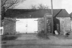 1977. Coal barn - now garage of No. 47.